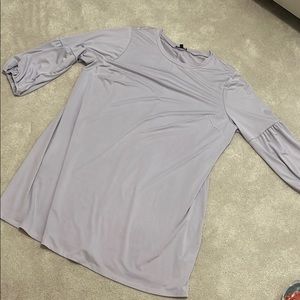 Lavender Bell Sleeve Dress